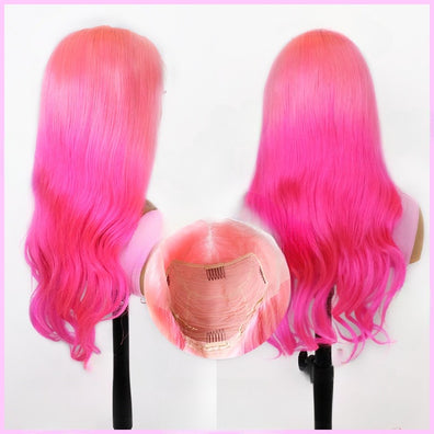 Pink/Rose Ombre Frontal Wig